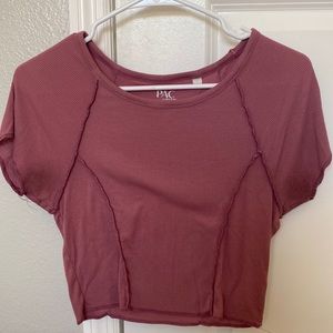 Pacsun Small Purple  Crop Top